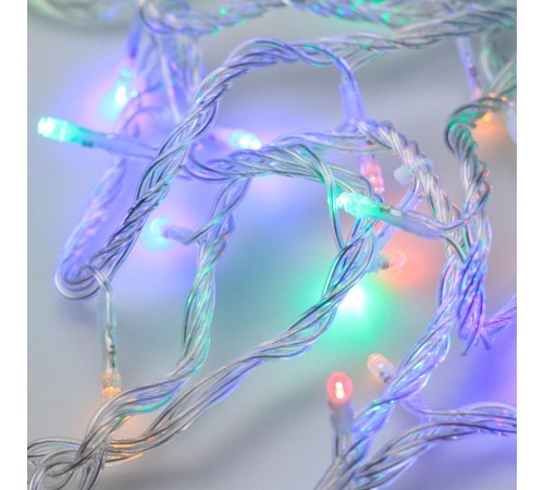 Светодиодная гирлянда ARD-STRING-HOME-5000-CLEAR-50LED-LIVE RGB (230V, 3.5W)  025763  Arlight