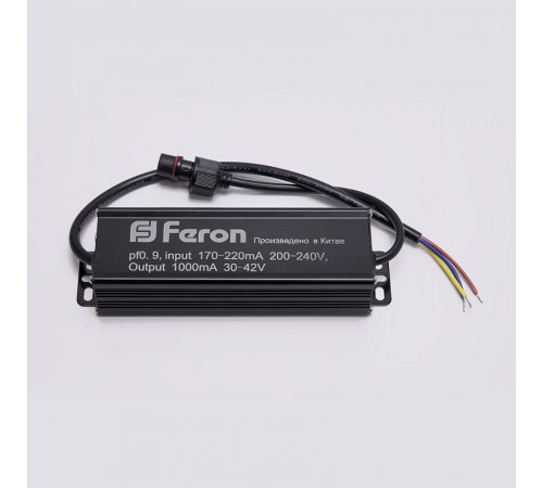 Светодиодный светильник встраиваемый мед. AL2154  40W 6500K 4200Лм IP54, 595х595х32мм, белый с др-ром  41299  Feron