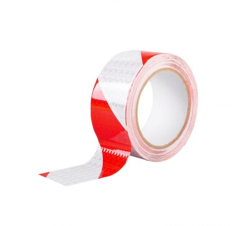 Лента светоотражающая самоклеящаяся, 50 мм х 10 м, красно-белая  09-4331  REXANT