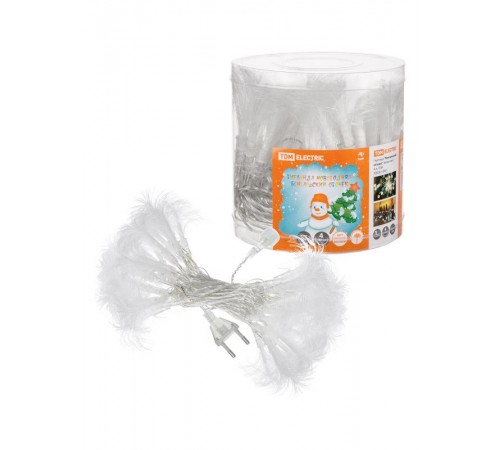 Гирлянда новогодняя  "Бенгальский огонек", белый свет, 4 м,  SQ0361-0025  TDM ELECTRIC