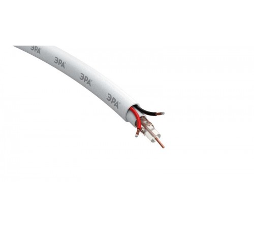 Кабель для аналогового видеонаблюдения Simple KL-0.5-PVC КВК-В-2 +2x0,5 мм, бухта 200 метров, белый  Б0052736  ЭРА