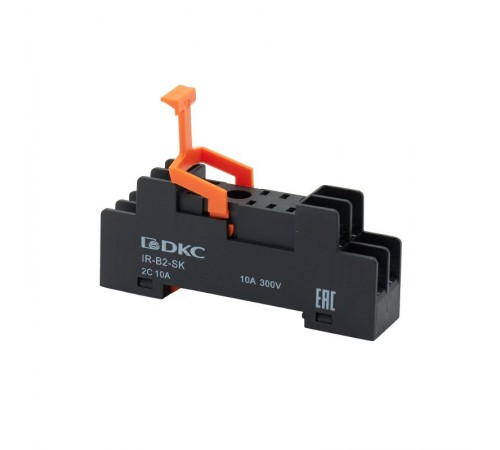 Колодка c винтовыми клеммами низкопрофильная для реле серии IR на 2 группы контактов  IR-B2-SK  DKC