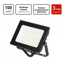 Прожектор светодиодный уличный  PRO LPR-062-0-65K-020 20Вт 6500К 2000лм IP65 призма   Б0064648  ЭРА