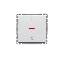 Выключатель 2-полюсный Impressivo, белый  1062UC-84  2TKA00000407  ABB