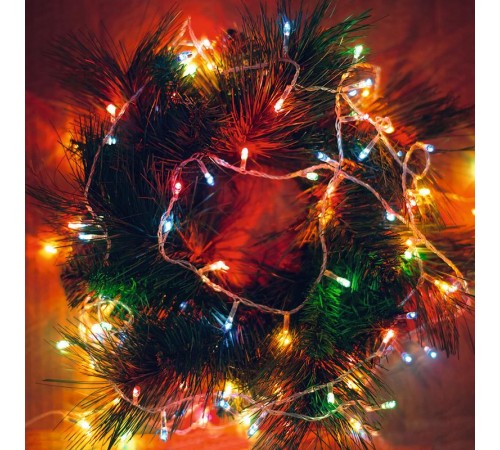 Светодиодная гирлянда ARD-CURTAIN-HOME-2000x2500-CLEAR-300LED RGB (230V, 18W)  024833  Arlight