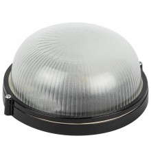 Светильник  НБП 03-60-001 Акватермо алюминий/стекло IP54 E27 max 60Вт D176 круг черный   Б0063905  ЭРА