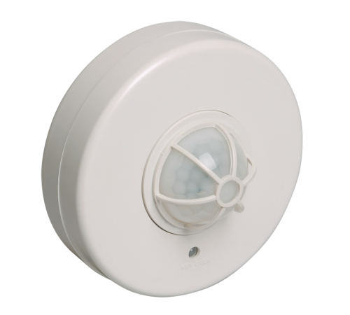 Датчик движения ДД 024 белый, макс. нагрузка 1100Вт, угол обзора 120-360гра, дальность 6м, IP33,  LDD11-024-1100-001  IEK