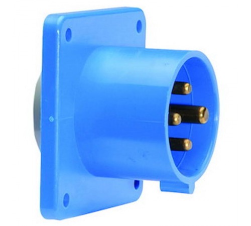 Вилка встраиваемая 32А 3р(2р+Е) 230В 6h IP44 2827 I 2827-Bals I Bals