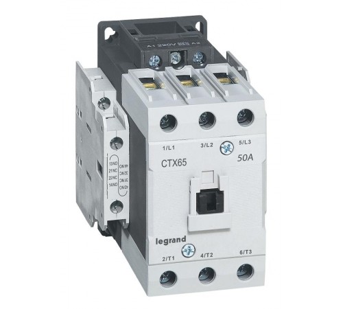 Контактор CTX3 65 3P 50A (AC-3) 2но2нз ~380В  416158  Legrand