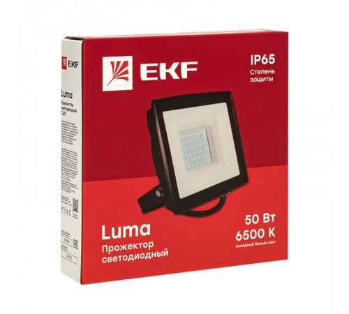 Прожектор светодиодный СДО-3001 10Вт 6500К IP65 EKF Basic  FLL-3001-10-6500  EKF