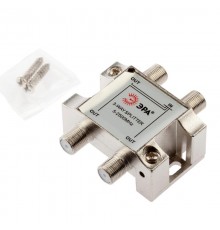 Делитель ТВ   D-F-SAT-03 3 ответвления под F разъём 5-2500 МГц  Б0048327  ЭРА