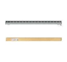 Прожектор заливного света LED линейный ULF-Q552 18W/WW IP65 SILVER 1000мм. 3000К, 45 град  UL-00001434  Volpe