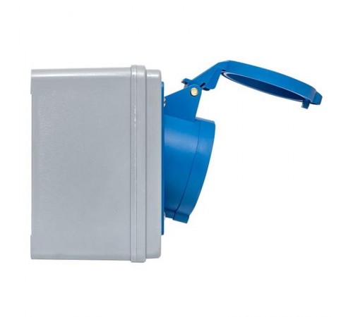 Розетка с блокировкой и выключателем 1423 2Р+РЕ 32А 220В IP44 EKF  ps-1423-32-220  EKF