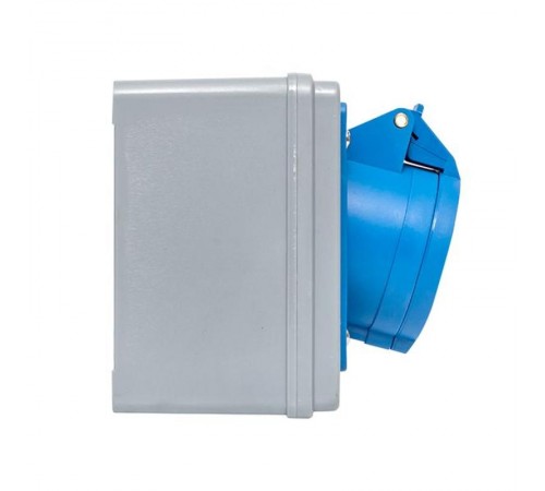 Розетка с блокировкой и выключателем 1423 2Р+РЕ 32А 220В IP44 EKF  ps-1423-32-220  EKF