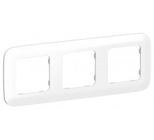 FLITE Artistic Рамка 3-ая РУ-3-А-ФлБ белый  FI-M32-31-20-K01  IEK