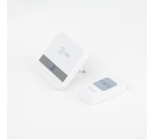 Звонок дверной C95 беспроводной, от сети, белый, 52 мелодии  Б0054088  ЭРА