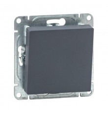 Механизм выключателя, одноклавишный, кнопочный, графит Эпика  UP1-SWG-13 EKF