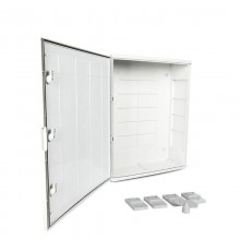 Корпус пластиковый с монтажной панелью ЩМП IP65 серая дверь 800х600х260  PR08.26488  Промрукав