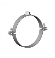 Хомут для неподвижной опоры без изоляции 1'' (31-35), 30х3,0 мм, М20, термодиффузия  ХНО-31-35-М20-Т  OSTEC