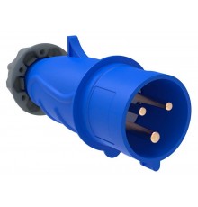 Вилка переносная ССИ-013 16А-6ч/200-250В 2Р+РЕ IP44 MAGNUM  PSN01-016-3  IEK