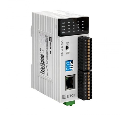 Программируемый контроллер F200 16 в/в N PRO-Logic EKF PROxima  F200-16-N-P22  EKF