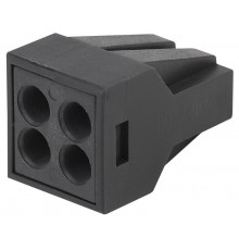 Аксессуары для клемм NO-224-57 ЭРА Клемма СМК с пастой серии 304, 4 отверстия, 0,5-2,5 мм2 (упак 4  Б0043975  ЭРА