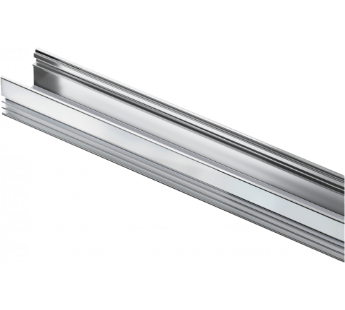 Профиль для светодиодной ленты  2000*16,5*11,9 мм  ИПСЛ-02 накладной алюминиевый 2 м  91939  INNOLUX