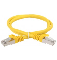 ITK Коммутационный шнур кат.6А S/FTP LSZH 1м жёлтый  PC05-C6ASL-1M  ITK
