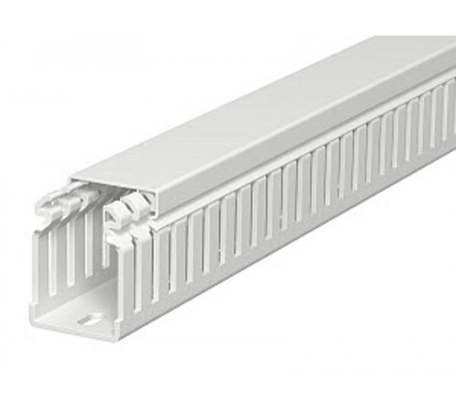 Распределительный кабельный канал LKVH 50x37,5x2000 мм (светло-серый) (LKVH 50037)  6178582  OBO Bettermann