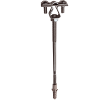 Держатель проводника круглого 8-10 мм для бетонного фасада, оцинк.90025Ezetek