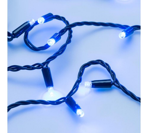 Светодиодная гирлянда ARD-STRING-CLASSIC-10000-BLACK-100LED-STD BLUE (230V, 7W)  025802  Arlight