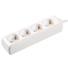 Удлинитель У04 4 места 2Р+PЕ/1,5метра 3х1мм2 16А/250В  WYP10-16-04-01-Z-17  IEK