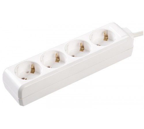 Удлинитель  У04  4 места 2Р+PЕ/3метра  3х1мм2  16А/250В     WYP10-16-04-03-Z-N  IEK