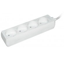 Удлинитель У4 4 места 2Р/1,5 метра 2х0.75мм2 10А/250В  WYP10-06-04-01-N  IEK