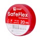 Изолента ПВХ красная 19мм 20м серии SafeFlex  plc-iz-sf-r  EKF