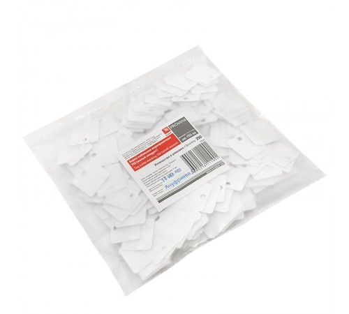 Бирка кабельная маркировочная У-153 (250шт.) малый квадрат EKF PROxima  mt-153-ss  EKF