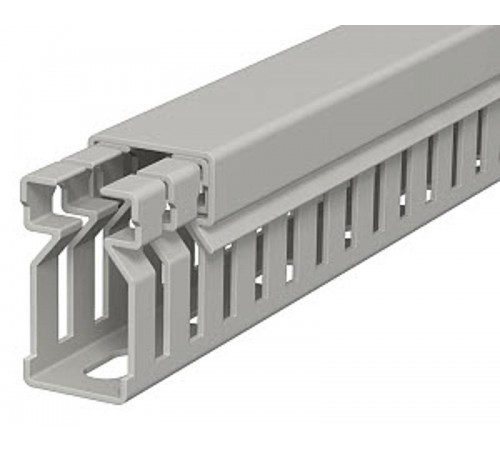 Распределительный кабельный канал LK4 30x15x2000 мм (ПВХ,серый) (LK4 30015)  6178003  OBO Bettermann