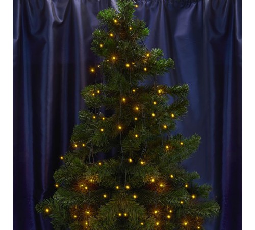 Светодиодная гирлянда CL08 линейная 60м + 3м 230V 2700К c питанием от сети  32320  Feron