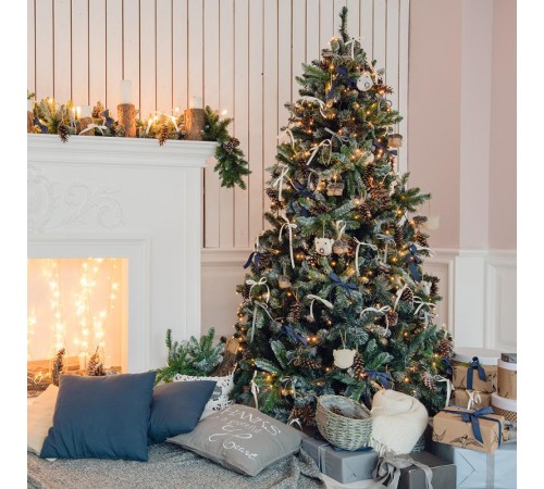 Светодиодная гирлянда CL06 линейная 20м + 1.5м 230V зеленый c питанием от сети  32311  Feron