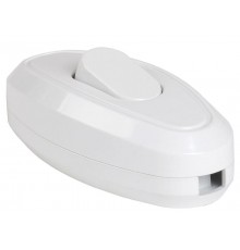 ВБ-01Б Выключатель одноклавишный разборный для бра, белый   EVB10-K01-10  IEK