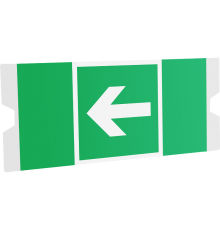 Рассеиватель односторонний ST-46 URAN STANDARD с пиктограммой ПЭУ 003 Указательная стрелка (202х96)  4502004370  Световые Технологии