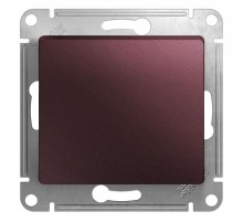 Glossa Баклажановый Выключатель 1-клавишный, сх.1, 10AX  GSL001111  SE