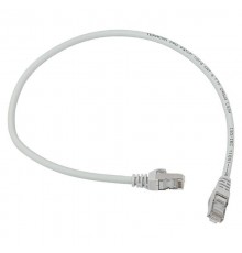 Патч-корд TERACOM PRO Cat.6 экранированный FTP оболочка LSZH серый (0,5м)  TRP-6FTP-LSH-05M-GY  EKF