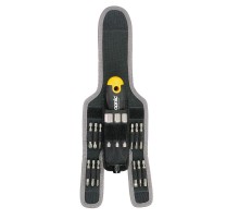 Трещотка поворотная Ergonic K с набором бит в чехле, 16 шт  06071604  Felo