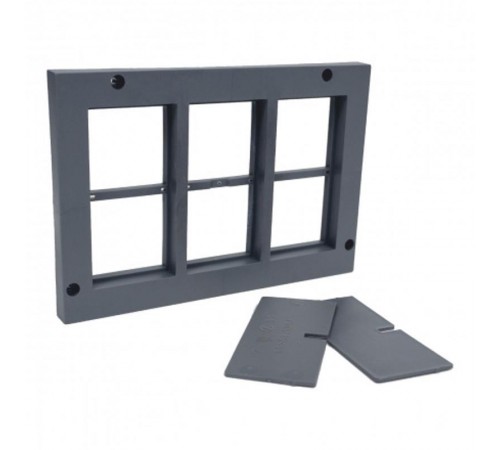 Рамка приборная на 12 модулей для лючка C-Line 24  cl-rp-12-24  EKF