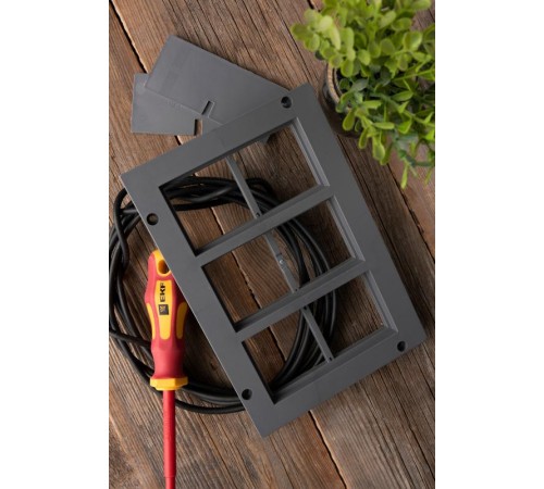 Рамка приборная на 12 модулей для лючка C-Line 24  cl-rp-12-24  EKF