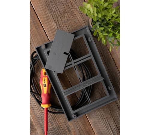 Рамка приборная на 12 модулей для лючка C-Line 24  cl-rp-12-24  EKF