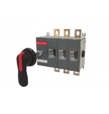 Рубильник ВНК-43-2 3П 1250А с выносной фронтальной ручкой управления и переходником 185 мм  SQ0744-0219  TDM