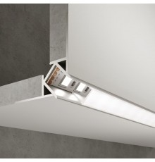 LL-2-ALP015 Встраиваемый угловой алюминиевый профиль (внешний угол) для LED ленты (под ленту 9mm) a053635  Elektrostandard 