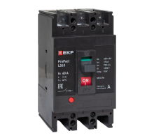 Выключатель автоматический LS63 15кА 3P 40А ProPact  mccb-63-15-3-40-ls  EKF
